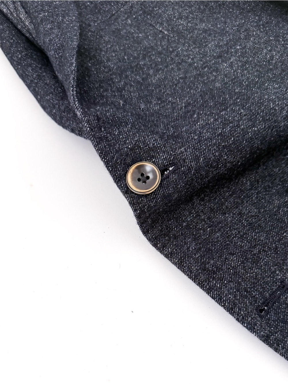 Eleventy Navy Silk Wool-Blend Two-Button Sport Coat Blazer Navy Textured 38R - Picture 13 of 16